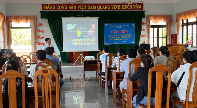Bình Thuận: Đưa kiến thức an toàn thực phẩm về vùng đảo xa xôi 