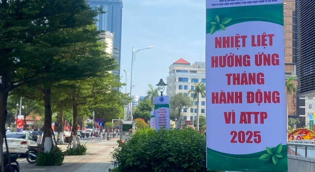 Ban Quản lý An toàn thực phẩm Đà Nẵng  triển khai công tác đảm bảo ATTP Tháng hành động vì ATTP năm 2025