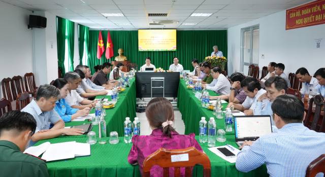 Đoàn Kiểm tra liên ngành Trung ương làm việc với tỉnh Đồng Tháp về an toàn thực phẩm