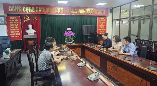 Cục An toàn thực phẩm: Đẩy mạnh hợp tác và truyền thông vì sức khỏe cộng đồng