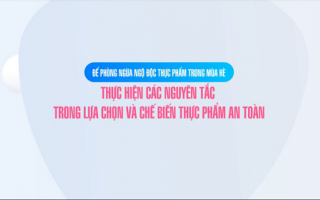 Thông điệp bảo đảm an toàn thực phẩm mùa hè 2018